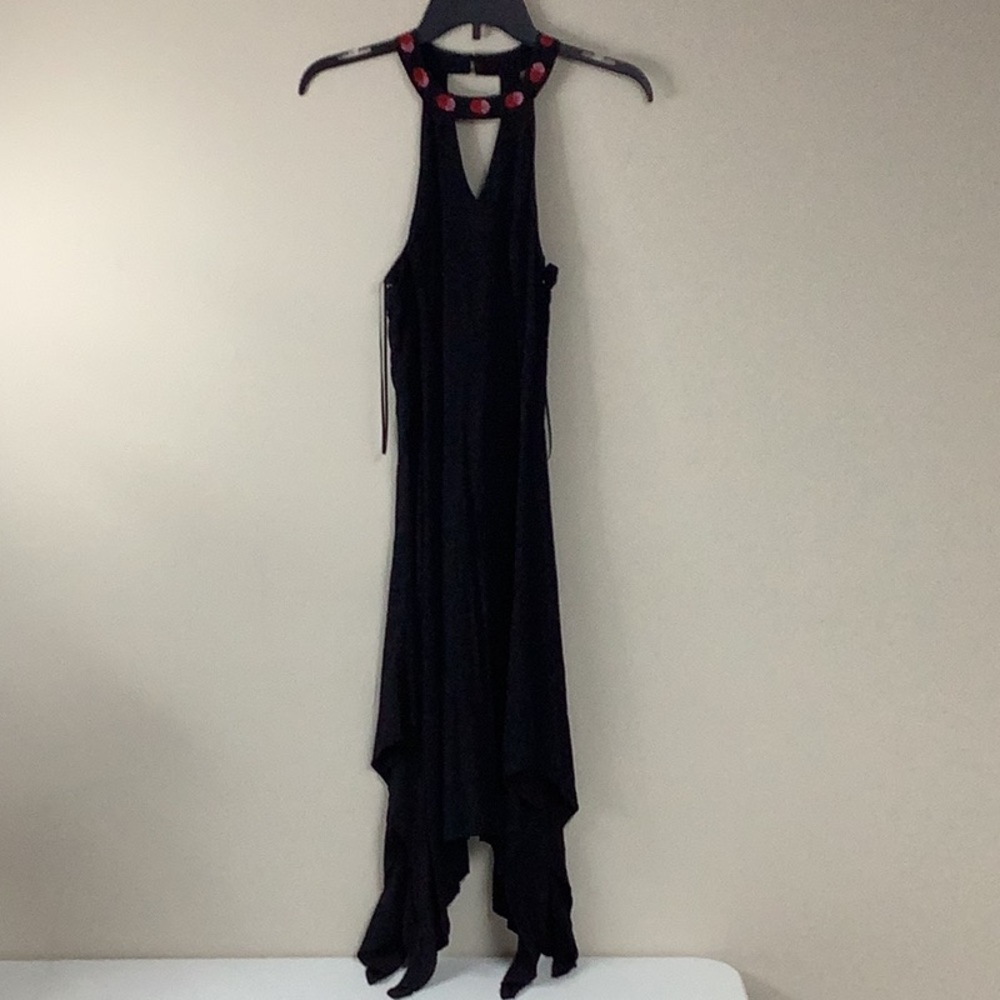 Candie's Black Multi-color Maxi Dress